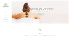 Desktop Screenshot of aemassagestudio.com